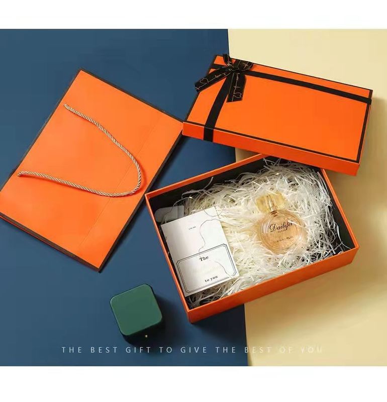 OEM/ODM Embalaje de caja de regalo de tamaño de paquete único con impresión de logotipo personalizado